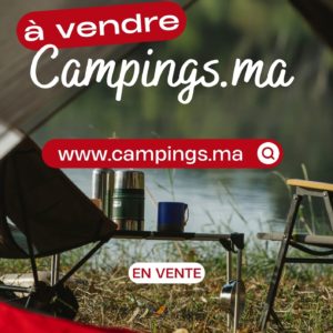 Vente site web Campings.ma