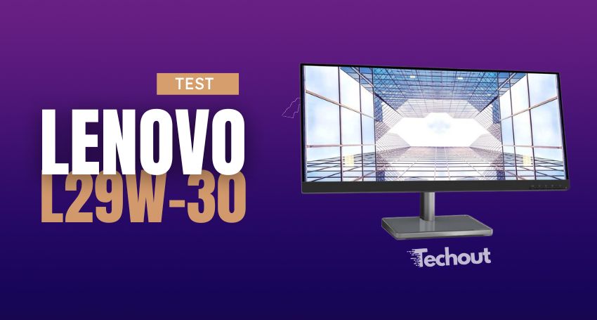 Test écran Lenovo L29w-30