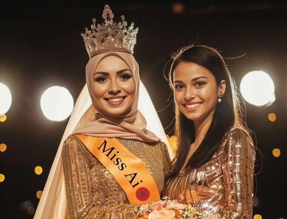La Miss monde IA est une Marocaine