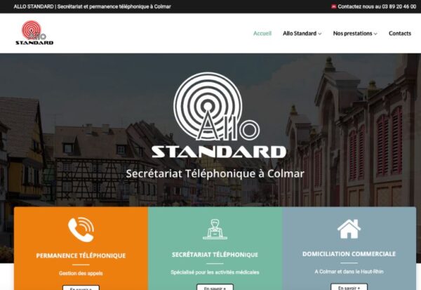 ALLO STANDARD | Secrétariat et permanence téléphonique à Colmar