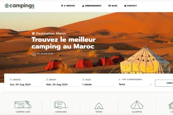 campings maroc
