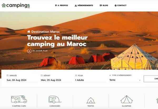 campings maroc